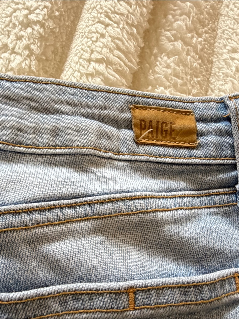 PAIGE Light Blue Skinny Jeans - Picture 7 of 7